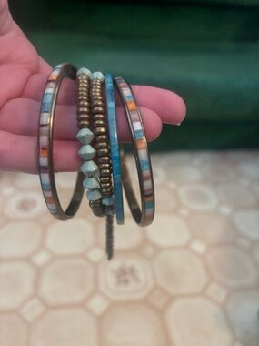 Set of 4 Bracelets - Women's Jewelry